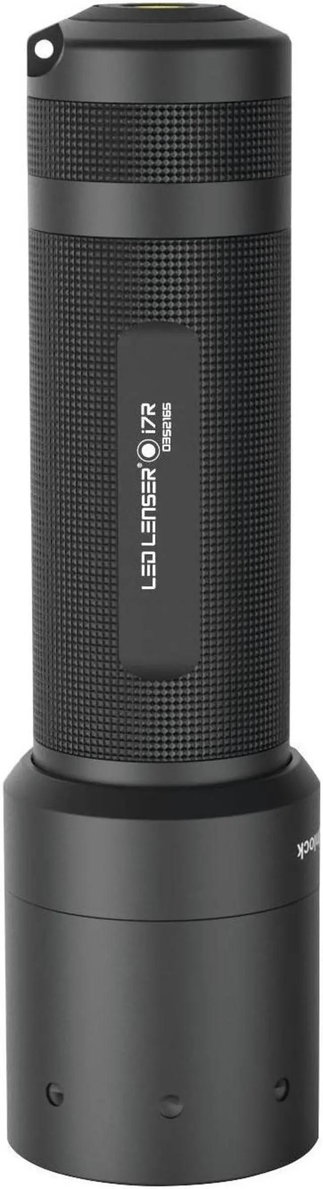 Alt view image 2 of 9 - LEDLENSER i7DR Industrial Rechargeable Flashlight, 25 - 220 Lumens, Black