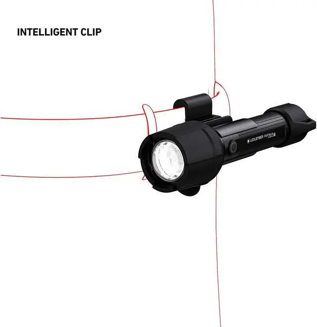 Alt view image 5 of 12 - LEDLENSER P6R Work Rechargeable LED Flashlight - 850 Lumens