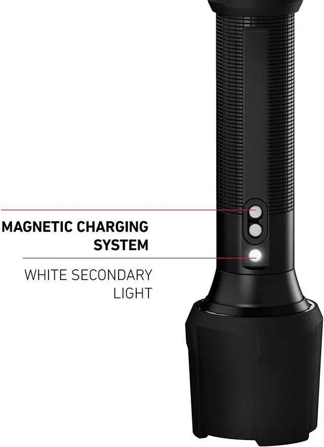 Alt view image 3 of 12 - LEDLENSER P6R Work Rechargeable LED Flashlight - 850 Lumens