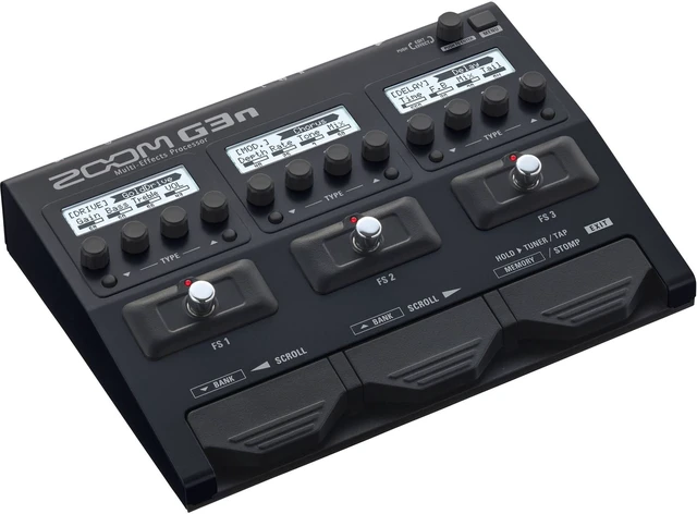 Alt view image 11 of 20 - Zoom G3N Multi Effects Amp Processor Pedal Simulator for Guitarists