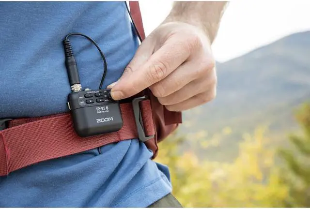 Alt view image 4 of 9 - Zoom F2 Portable Field Recorder with Lavalier Microphone