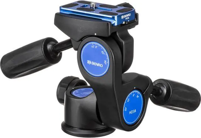 Alt view image 6 of 14 - Benro HD3A 3-Way Panhead