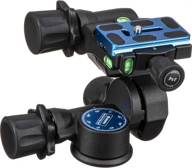 Alt view image 10 of 20 - Benro GD3WH Precision Geared Tripod Head
