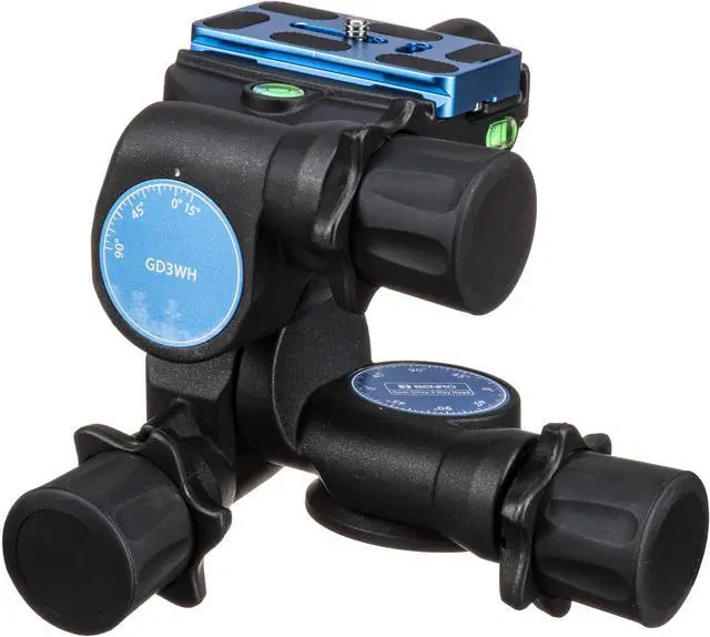 Alt view image 9 of 20 - Benro GD3WH Precision Geared Tripod Head