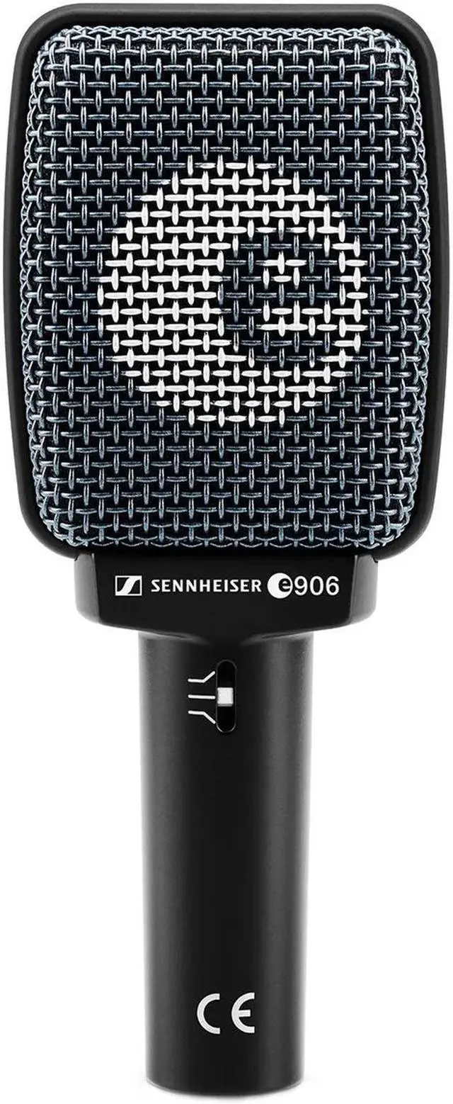 Alt view image 12 of 20 - Sennheiser e906 Supercardioid Dynamic Guitar Cab Microphone Mic NEW