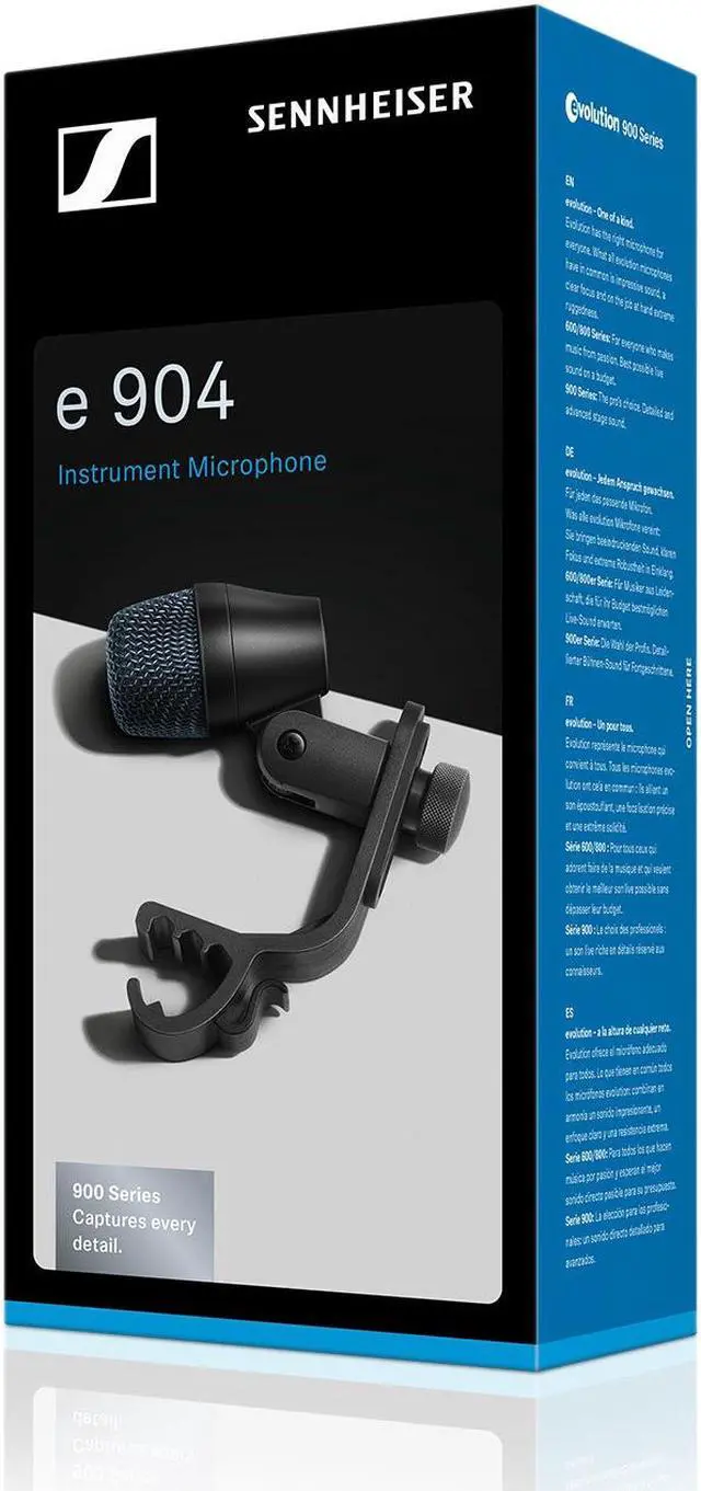 Alt view image 9 of 13 - Sennheiser evolution e 904 Microphone