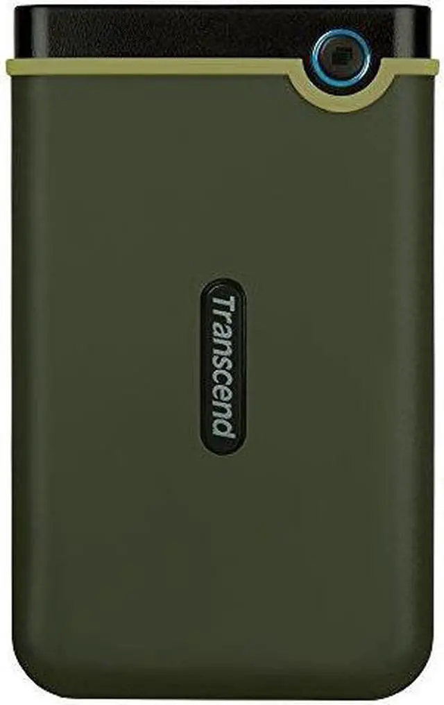 Alt view image 5 of 10 - Transcend Storejet 25M3 Ts-2Tsj25m3g 2 Tb Portable Hard Drive - 2.5" External - Military Green