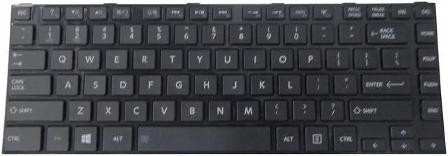 Main image of Toshiba Satellite C40-A C40D-A C45-A C45D-A Black Keyboard
