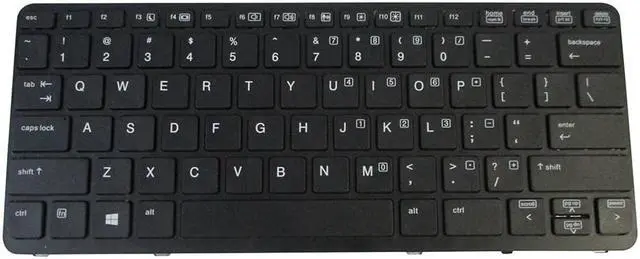Main image of Keyboard for HP EliteBook 720 G1 720 G2 725 G1 725 G2 820 G1 820 G2 Laptops - Non-Backlit - No Pointer