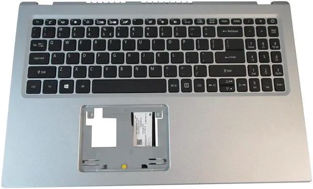 Main image of Acer Aspire A115-32 A315-35 Silver Upper Case Palmrest w/ Keyboard 6B.A6MN2.001