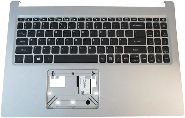 Main image of Acer Aspire A315-23 A315-23G Silver Upper Case Palmrest w/ Keyboard 6B.HVUN7.031