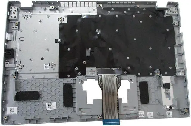 Alt view image 2 of 2 - Acer Aspire A514-54 A514-54G Silver Upper Case Palmrest w/ Keyboard 6B.A2KN2.001
