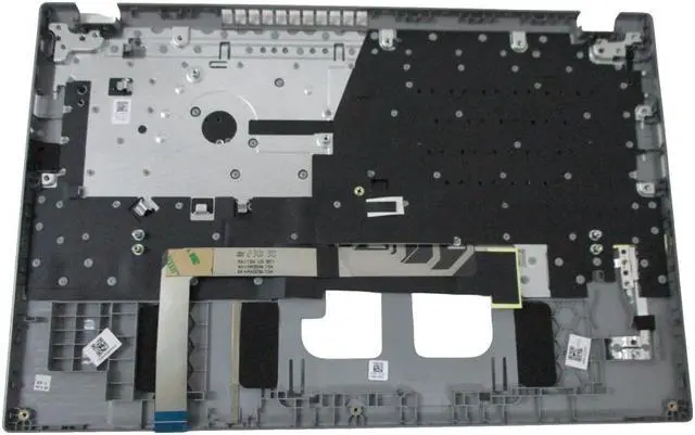Alt view image 2 of 2 - Acer Aspire 5 A515-58P Gray Upper Case Palmrest w/ Keyboard 6B.KHJN2.001