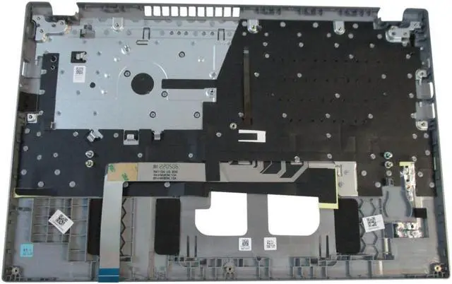 Alt view image 2 of 2 - Acer Aspire 5 A515-58M Gray Upper Case Palmrest w/ Keyboard 6B.KHFN2.001
