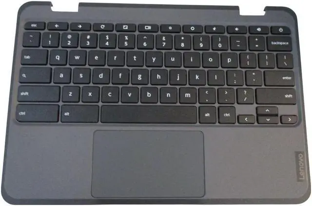 Alt view image 2 of 3 - Lenovo 100E Chromebook Gen 3 Palmrest w/ Keyboard & Touchpad 5M11H52901
