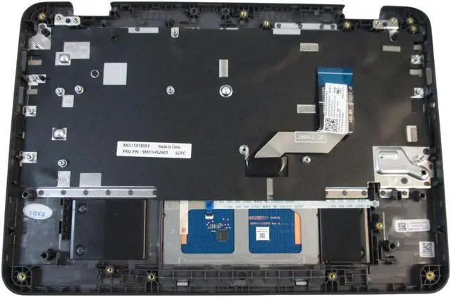 Alt view image 3 of 3 - Lenovo 100E Chromebook Gen 3 Palmrest w/ Keyboard & Touchpad 5M11H52901
