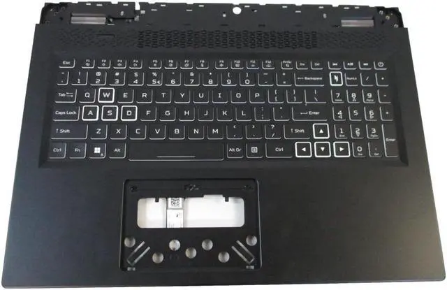 Main image of Acer Nitro 17 AN17-41 AN17-51 AN17-71 Palmrest w/ Backlit Keyboard 6B.QK5N7.030