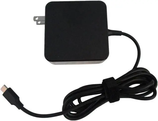 Main image of 65W USB-C Laptop Replacement Ac Power Adapter Charger Wall Cord