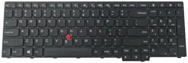 Alt view image 2 of 2 - Lenovo ThinkPad E550 E550C E555 E560 E565 Laptop Keyboard w/ Pointer 00HN000 00HN074 00HN037 SN20F22600 SN20F22474 SN20F22537