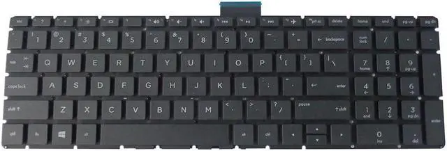 Main image of Non-Backlit Keyboard for HP 15-BS 15T-BS 15-BW 15Z-BW 250 G6 255 G6 258 G6 Laptops