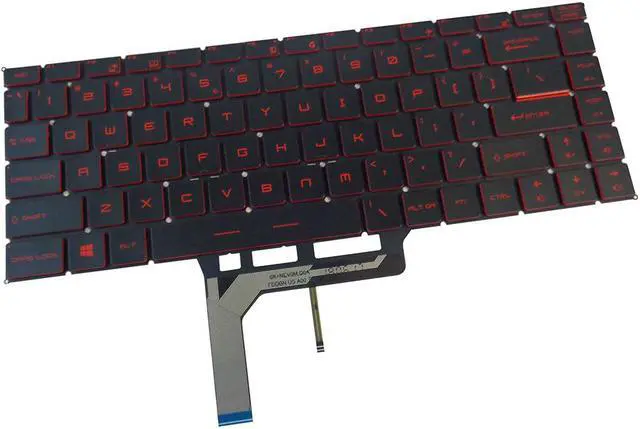 Main image of MSI GF63 8RC GF63 8RD GF63 Thin 9SC Red Backlit Keyboard