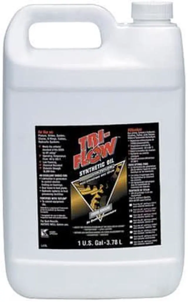 Alt view image 3 of 14 - TRI-FLOW TF260201 Multipurpose Lubricant, 1 gal., Jug, Mineral Oil, Brown