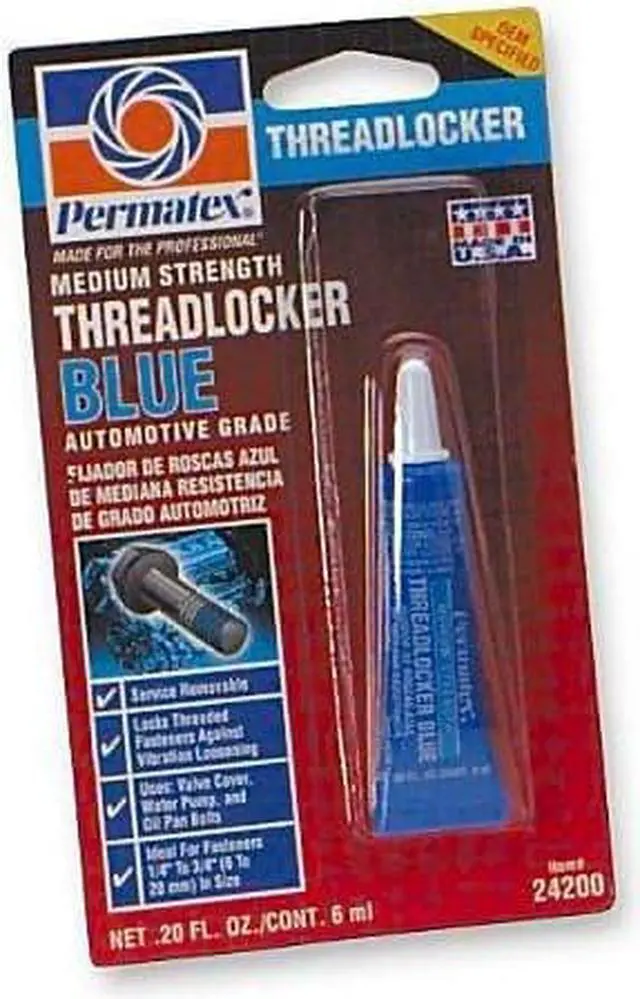 Alt view image 3 of 11 - Permatex Threadlocker Blue 1945-1004