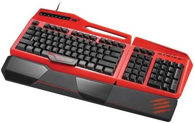 Alt view image 3 of 4 - Mad Catz S.T.R.I.K.E. TE Mechanical Gaming Keyboard for PC