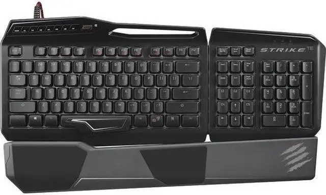 Alt view image 5 of 6 - Mad Catz S.T.R.I.K.E. TE Mechanical Gaming Keyboard for PC