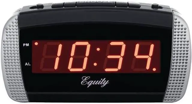 Alt view image 2 of 3 - Equity By La Crosse 30240 Loud LED Alarm Clock