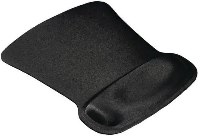 Alt view image 3 of 7 - Allsop 30191 Ergoprene Gel Mouse Pad With Wrist Rest, Black