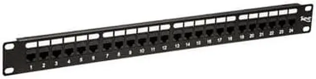 Alt view image 2 of 4 - ICC ICMPP24CP6 PATCH PANEL,CAT 6, FEED-THRU 24-P,1RMS