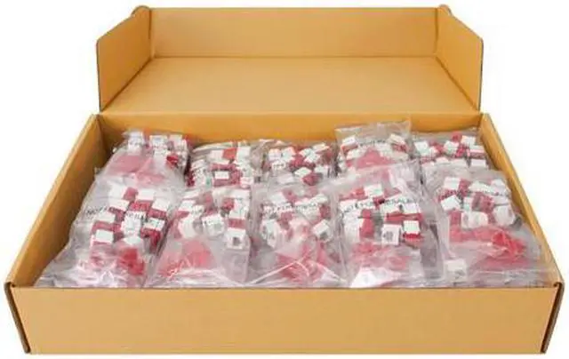 Alt view image 3 of 13 - ICC ICC-IC107F6VWH MODULE- CAT 6- HD- 400 PK- WHITE