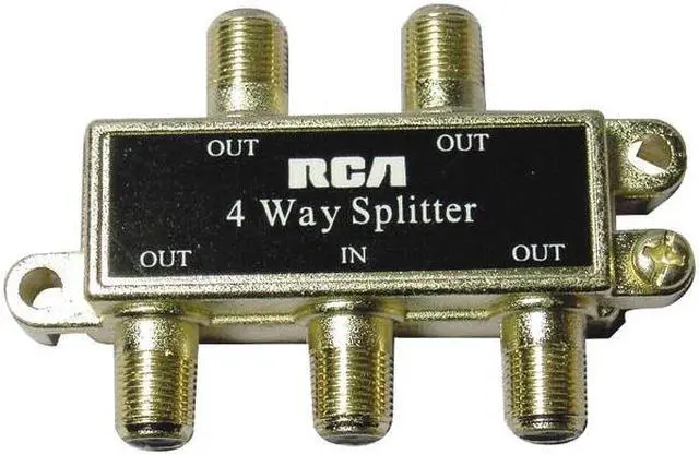 Alt view image 2 of 6 - RCA VH49R Splitter (4 way)