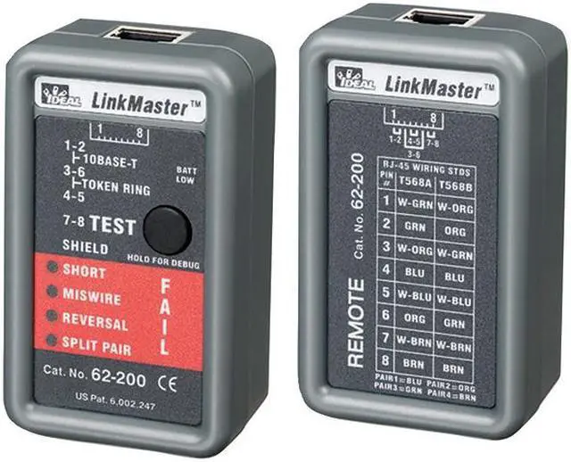Alt view image 5 of 6 - Linkmaster UTP/stp Cable Tester