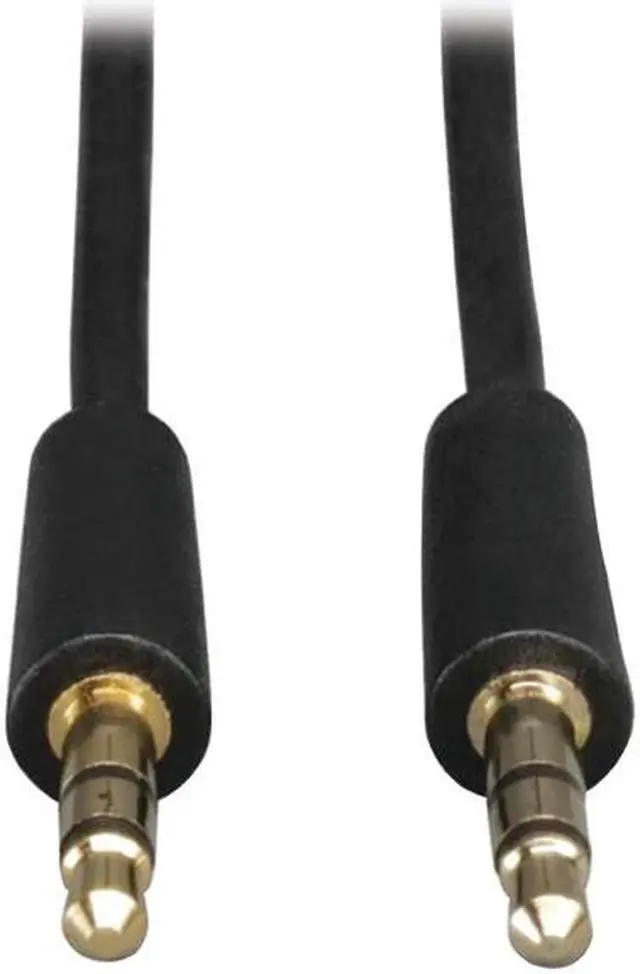 Alt view image 8 of 12 - Tripp Lite P312-015 3.5mm Mini Stereo Audio Cable Dubbing Cord Male to Male