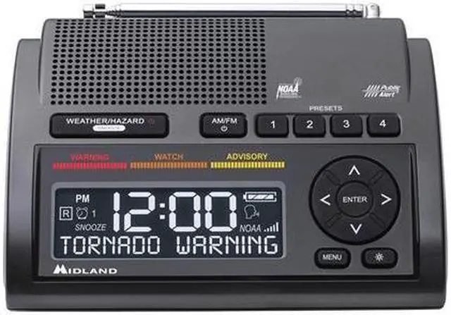 Alt view image 13 of 20 - Midland Radio Weather Alert Radio WR400