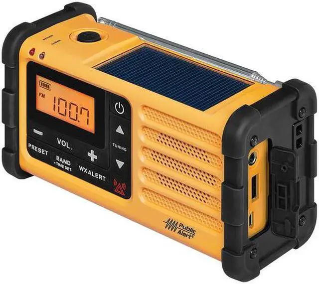 Alt view image 18 of 20 - Sangean AM FM WX Emergency Radio MMR-88