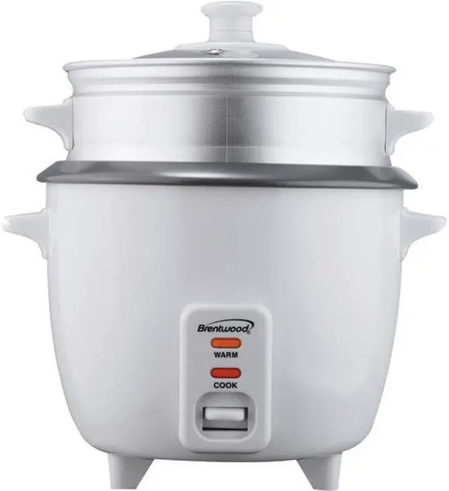 Main image of BRENTWOOD TS-600S Rice Cooker with Steamer (5-Cup)