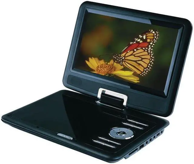 Alt view image 10 of 13 - SYLVANIA SDVD9000B2 9" Swivel-Screen Portable DVD Player