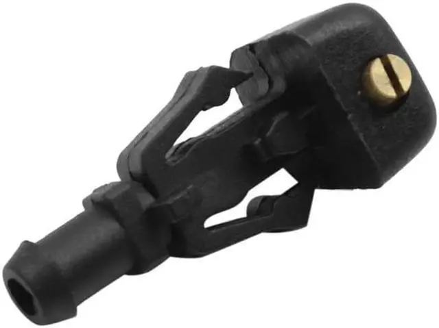 Alt view image 4 of 4 - 2pcs Black Plastic Front Windshield Wiper Washer Nozzles 28931-7S000 for Nissan Titan Armada 2004--2015