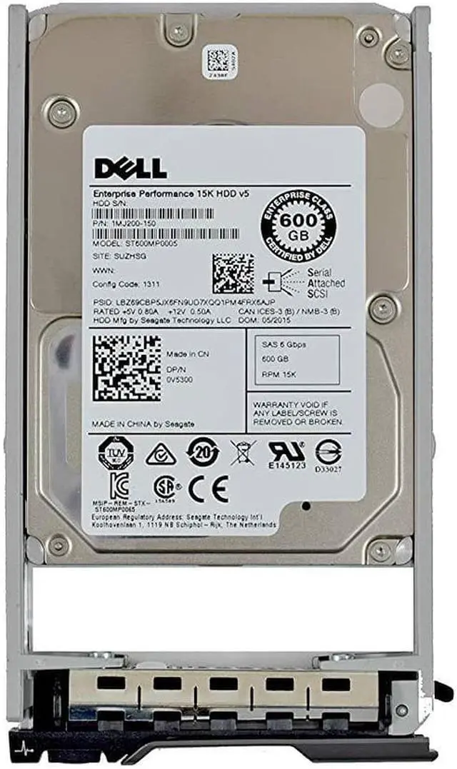 Alt view image 4 of 5 - Dell 990FD 600GB 15K SAS 6GB/s 2.5" HD
