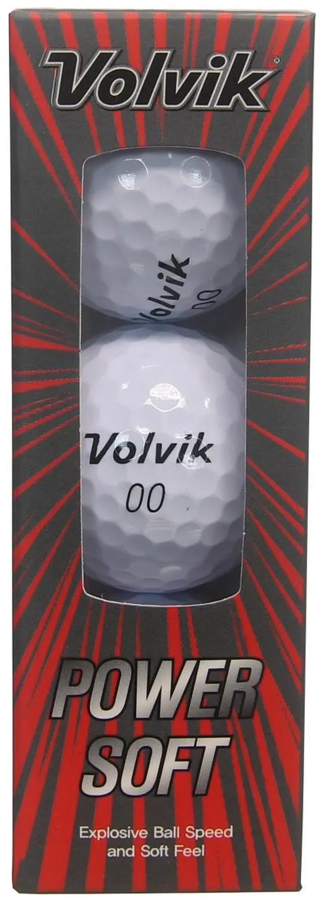 Alt view image 9 of 12 - 2019 Volvik Power Soft Golf Balls 1 Dozen White NEW