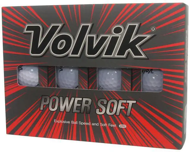 Alt view image 8 of 12 - 2019 Volvik Power Soft Golf Balls 1 Dozen White NEW