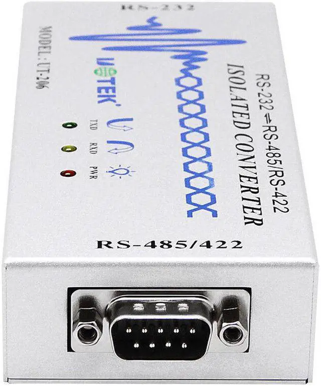 Alt view image 4 of 7 - External-powered, RS-232 to RS-485/422, Mini-size, PhotoElectric isolation