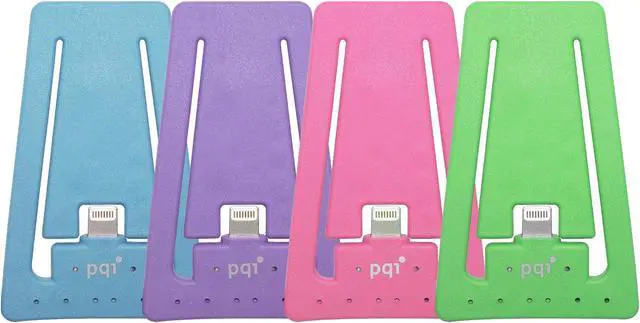 Alt view image 5 of 5 - PQI i-Cable Charging and Sync Stand for Apple Lightning Devices-Pink Edition