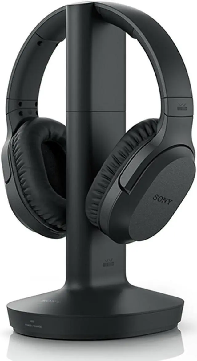 Alt view image 3 of 20 - Sony WH-RF400 Wireless Over-Ear Home Theater Headphones (Black)