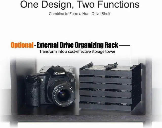 Alt view image 5 of 6 - ICY DOCK Quad 4 x 2.5 HDD/SSD Bracket Mounting Kit Adapter for 5.25" Drive Bay - Flex-FIT Quattro MB344SP