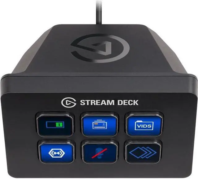 Alt view image 7 of 8 - Elgato Stream Deck Mini 6-Key LCD Live Content Creation Controller