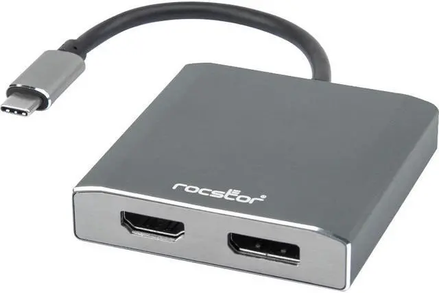 Alt view image 7 of 12 - ROCSTOR Y10A202-A1 USB-C TO HDMI & DISPLAYPORT